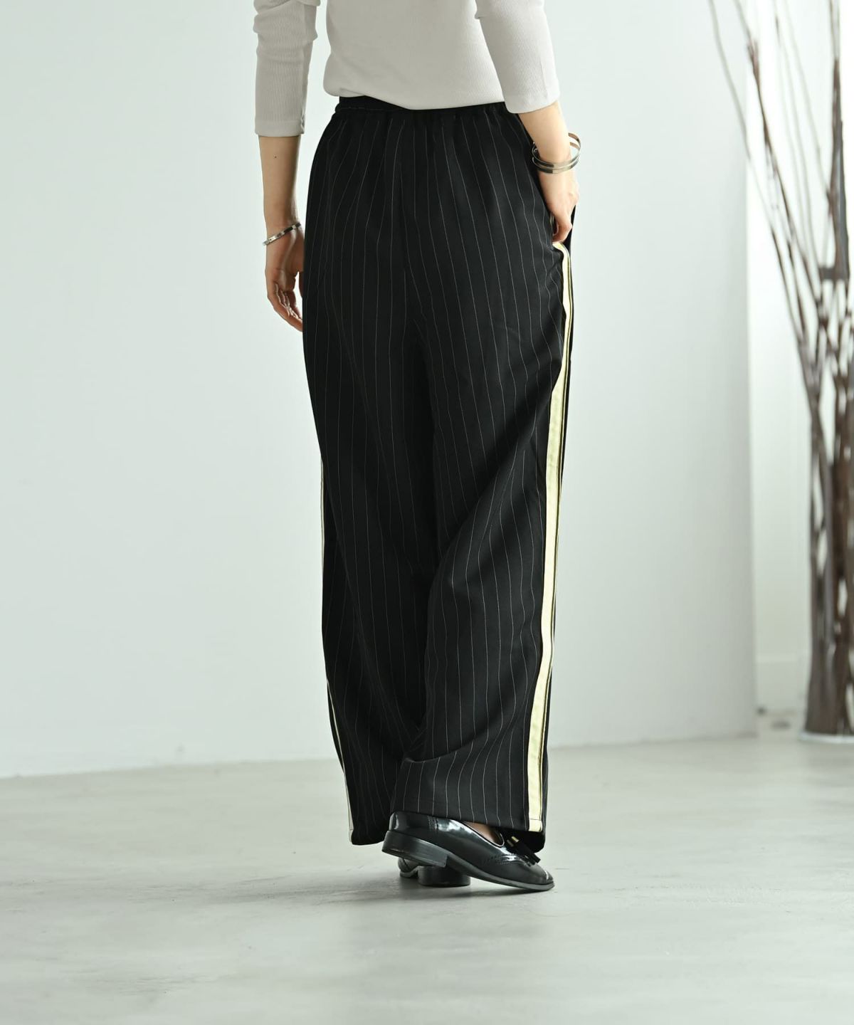 着用イメージ 167cm ブラック