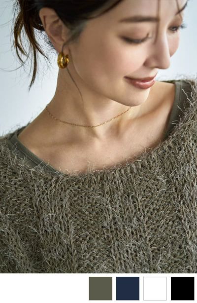 LUXE】ウールカシミヤリバーコートジャケット | おしゃれな大人