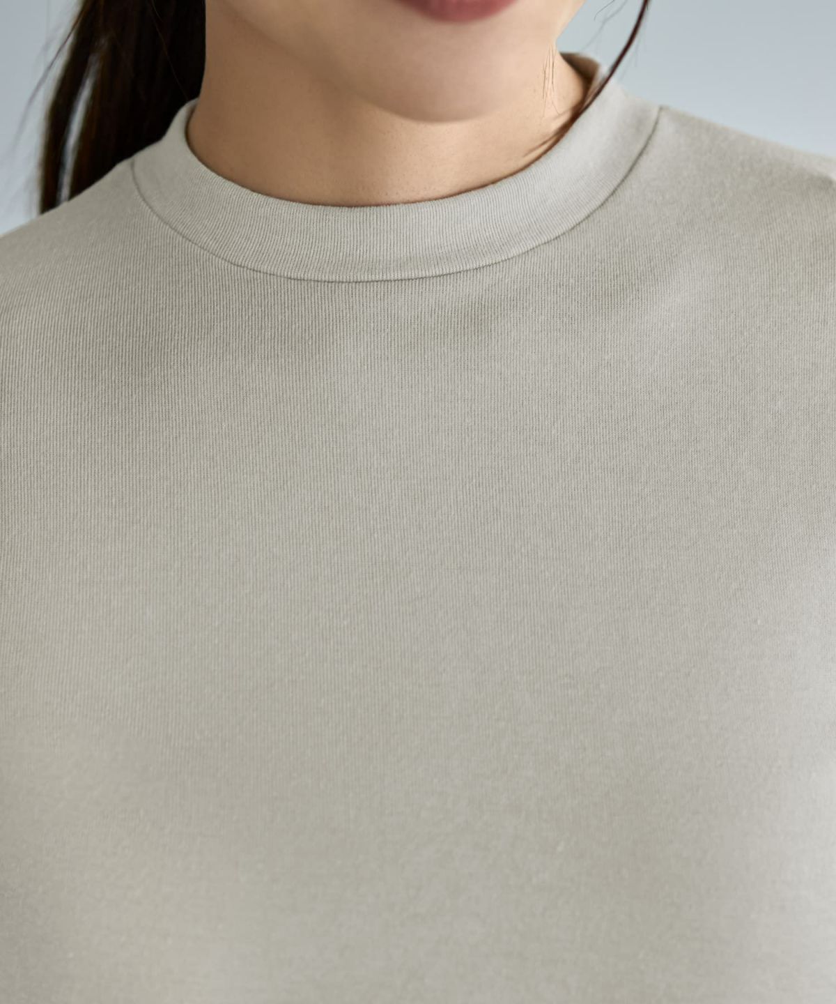 着用イメージ 166cm ベージュ