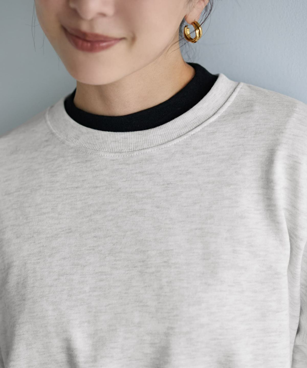 着用イメージ 166cm ブラック