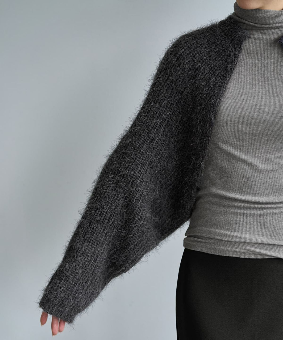 着用イメージ 166cm チャコールグレー