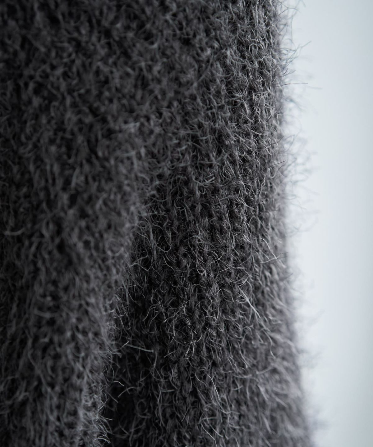 着用イメージ 166cm チャコールグレー