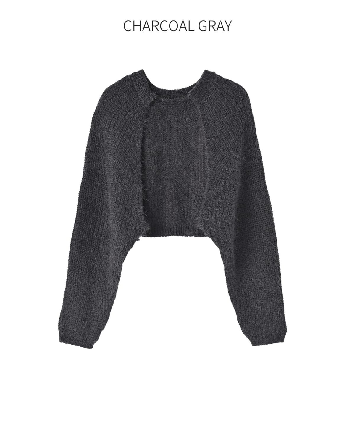 チャコールグレー