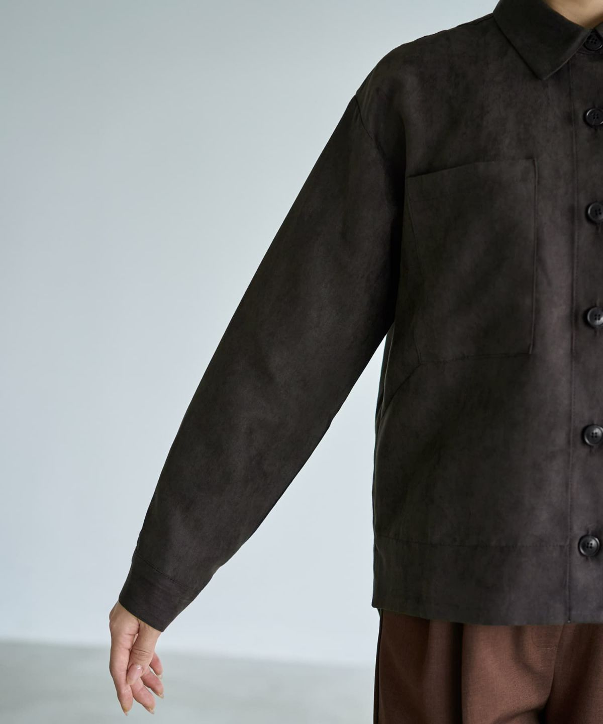 着用イメージ 166cm セピア