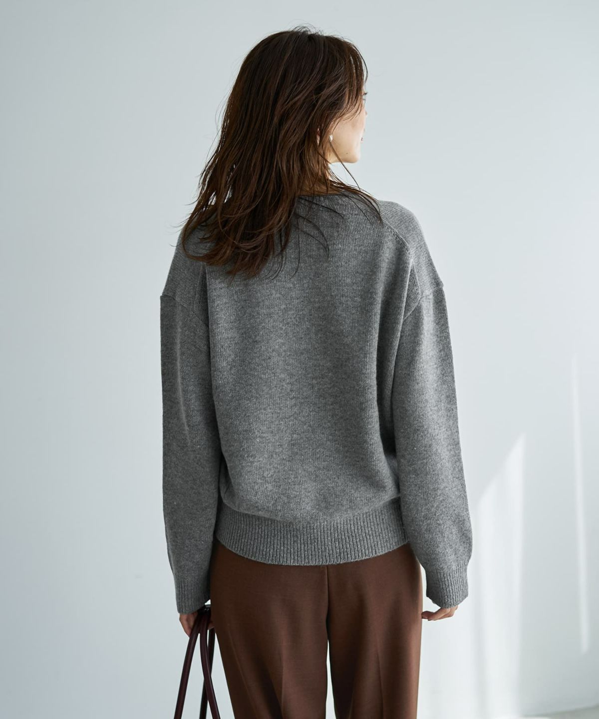 着用イメージ 167cm グレーミックス