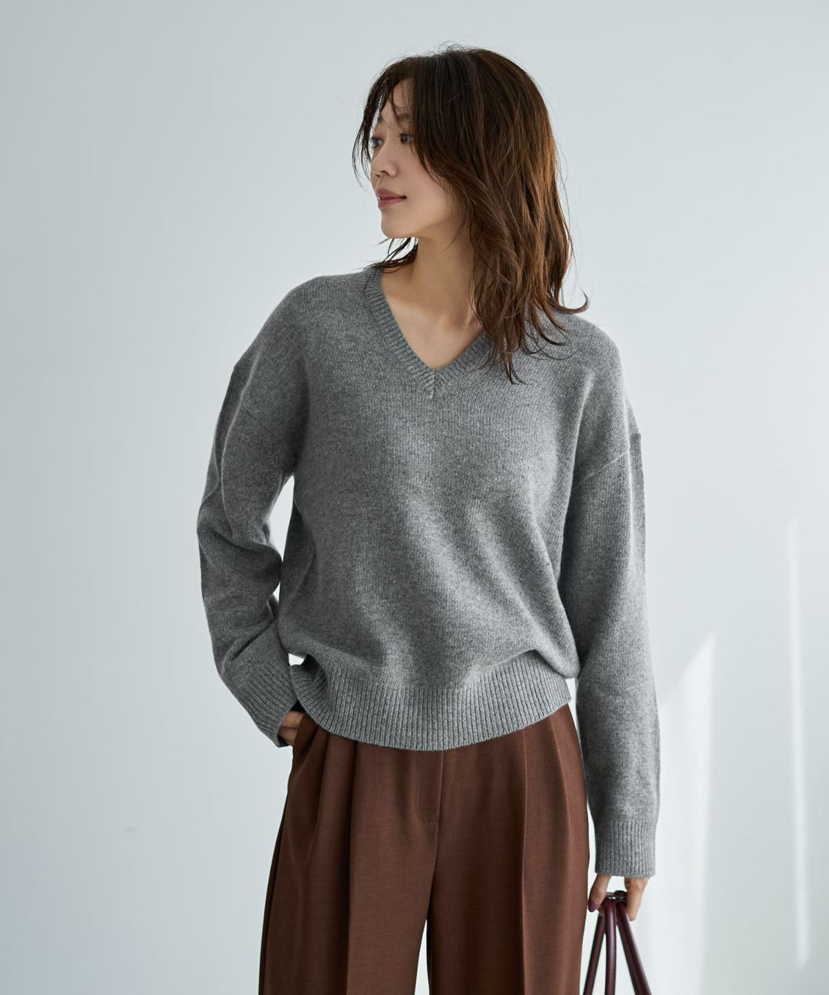 着用イメージ 167cm グレーミックス