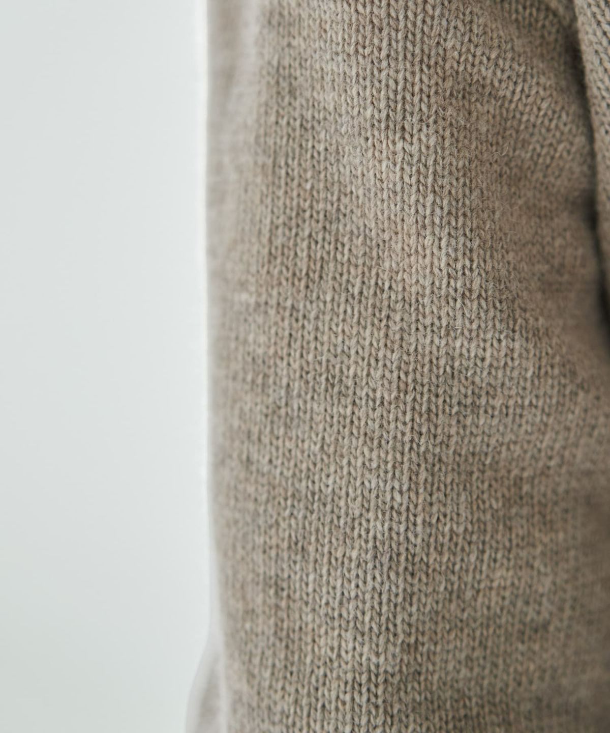 着用イメージ 167cm ベージュミックス