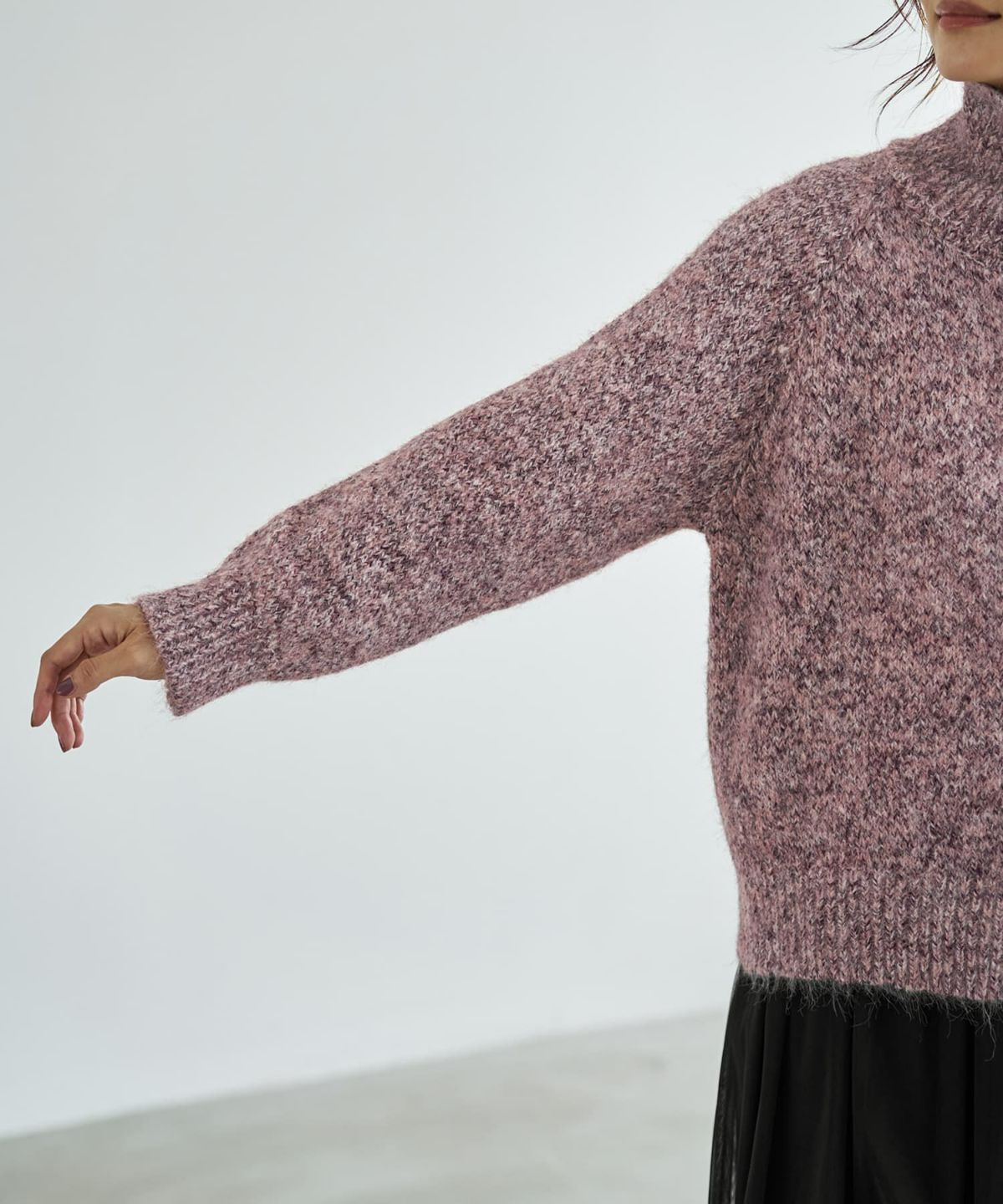 着用イメージ 166cm ピンクミックス