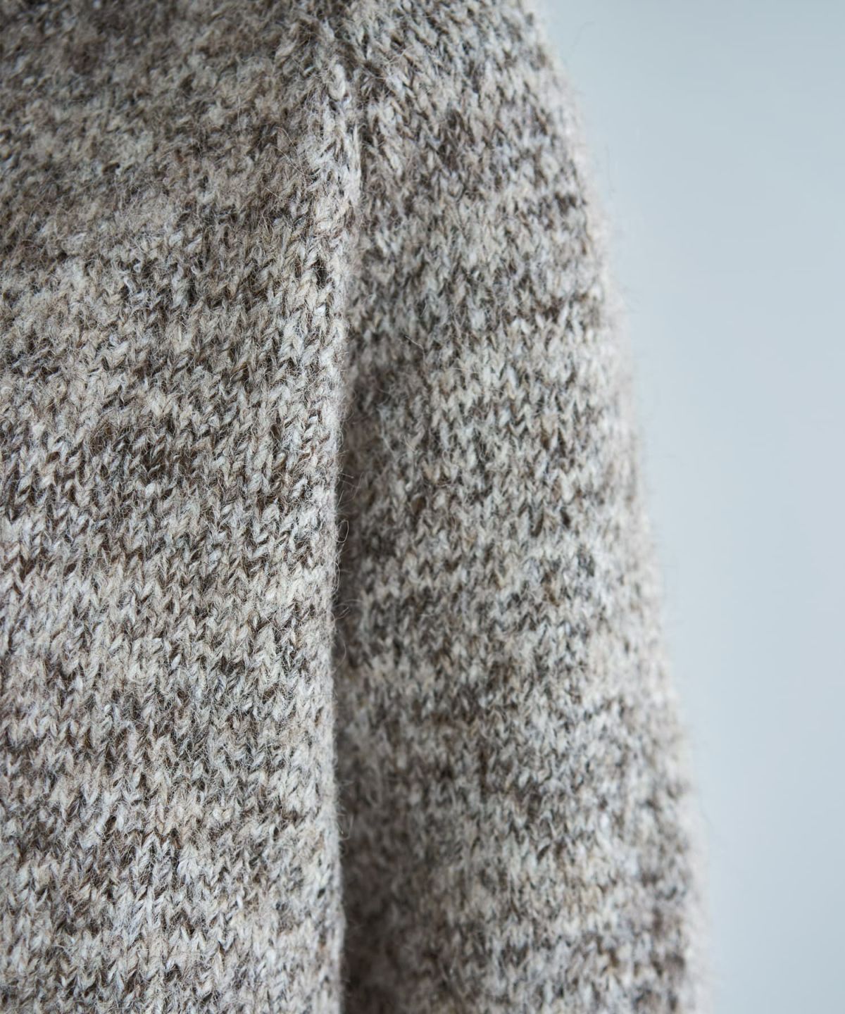 着用イメージ 166cm ブラウンミックス