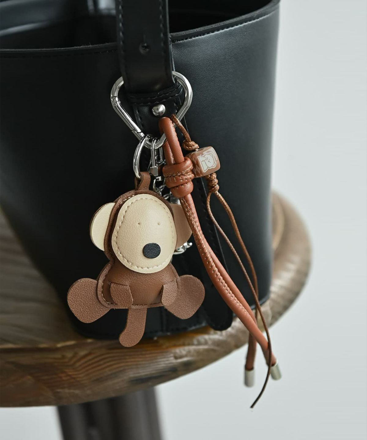 着用イメージ 167cm ブラウン