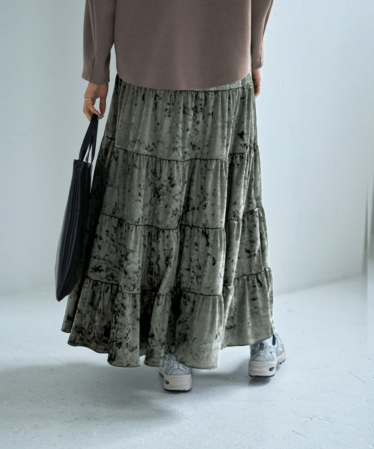 着用イメージ 167cm モスグリーン 02サイズ