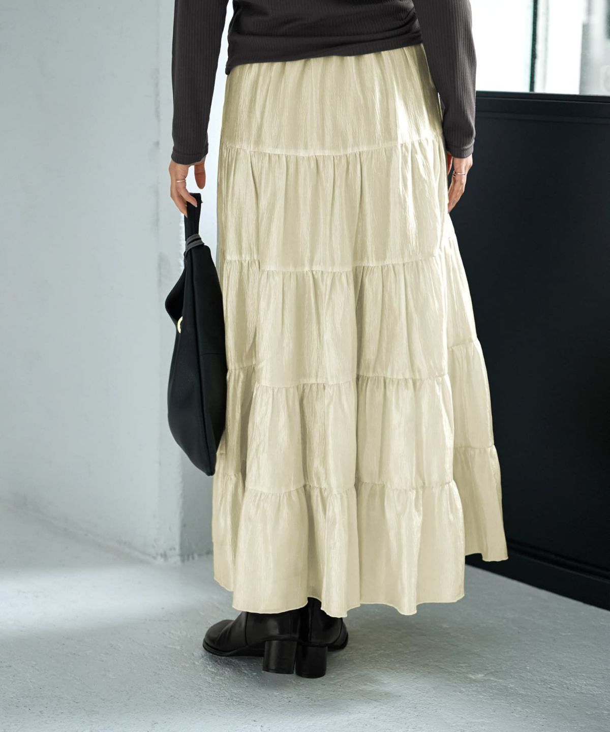 着用イメージ 167cm クリーム 02サイズ