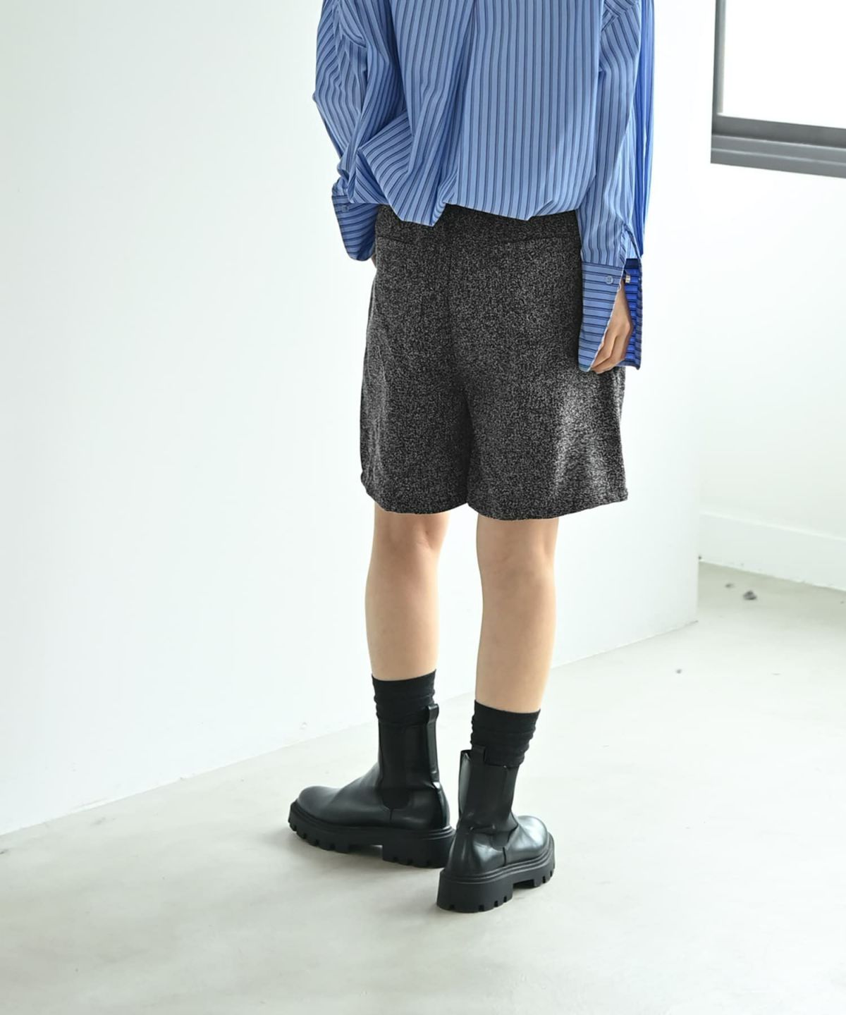 着用イメージ 167cm ブラック