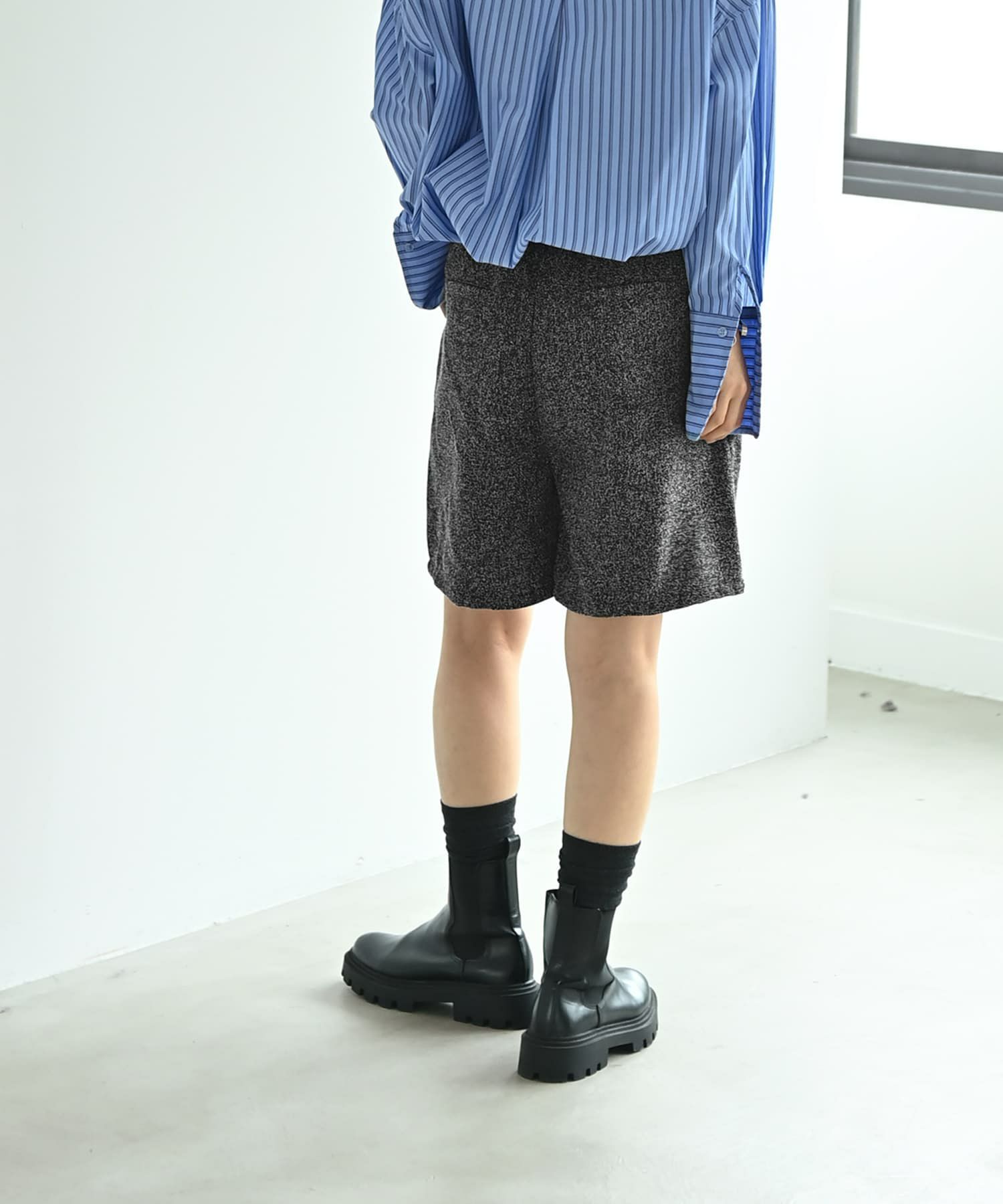 着用イメージ 167cm ブラック