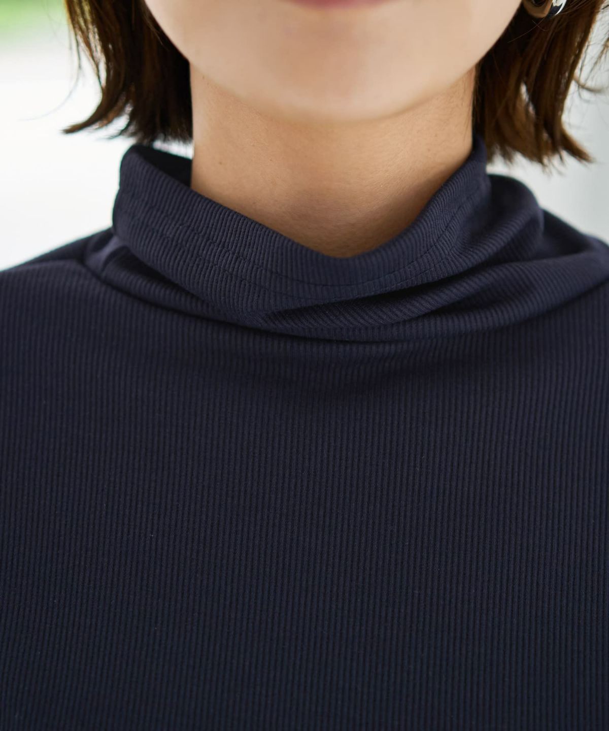 着用イメージ 167cm ネイビー