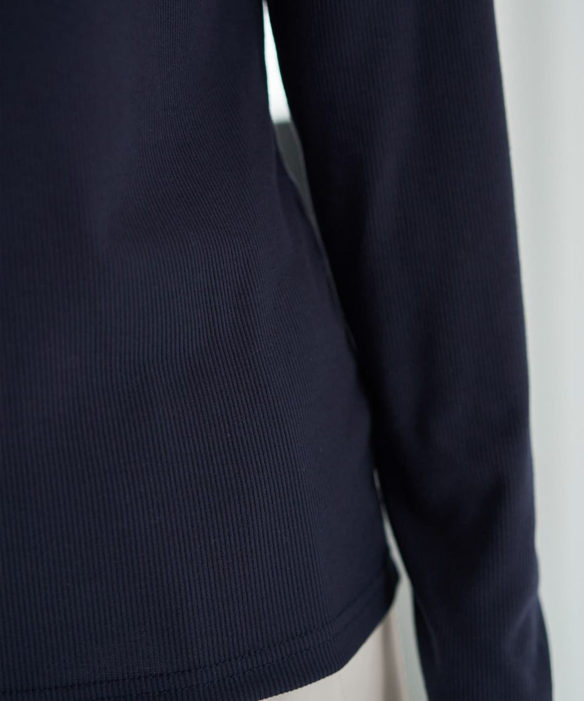 着用イメージ 167cm ネイビー