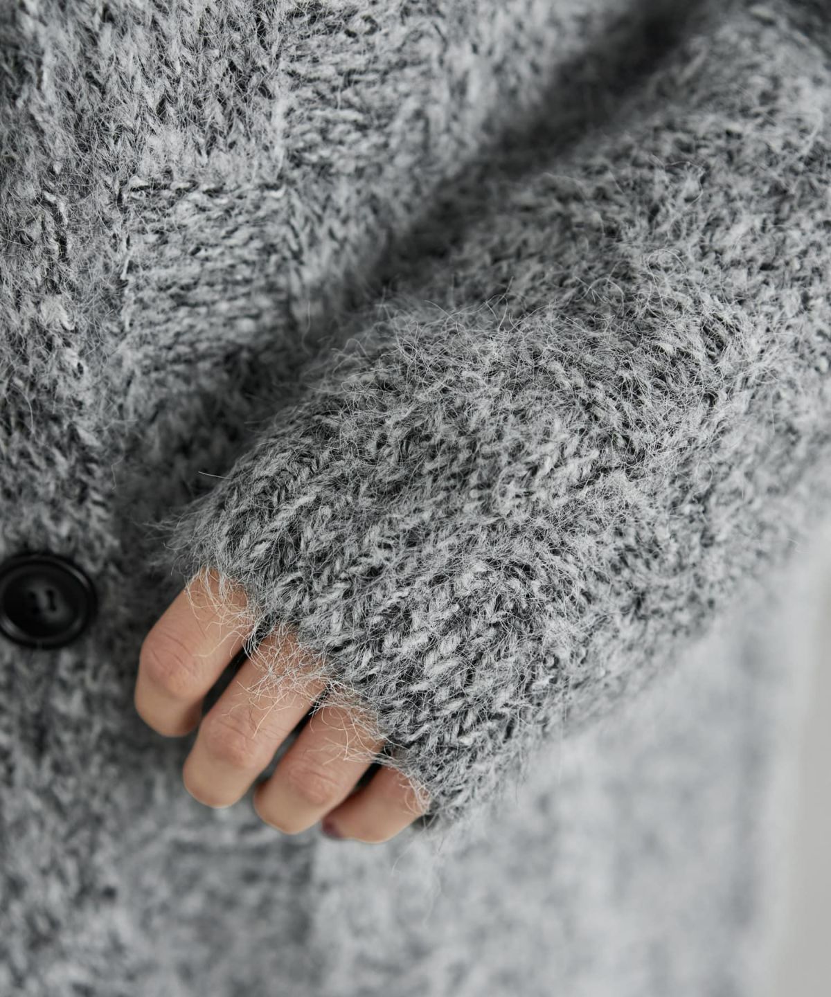 着用イメージ 166cm グレーミックス