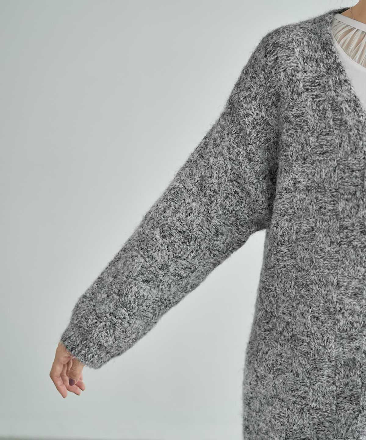 着用イメージ 166cm グレーミックス