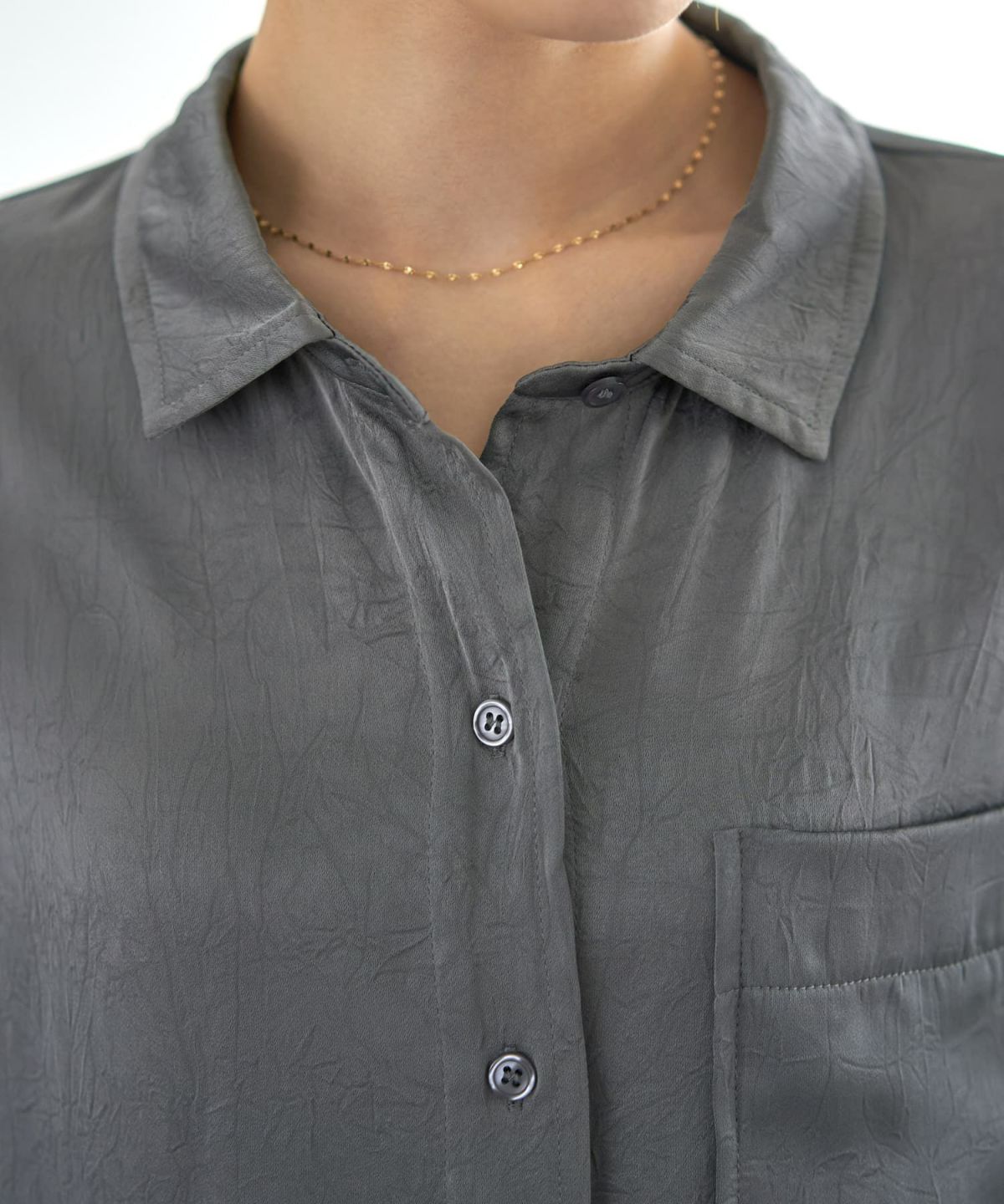 着用イメージ 167cm グレー