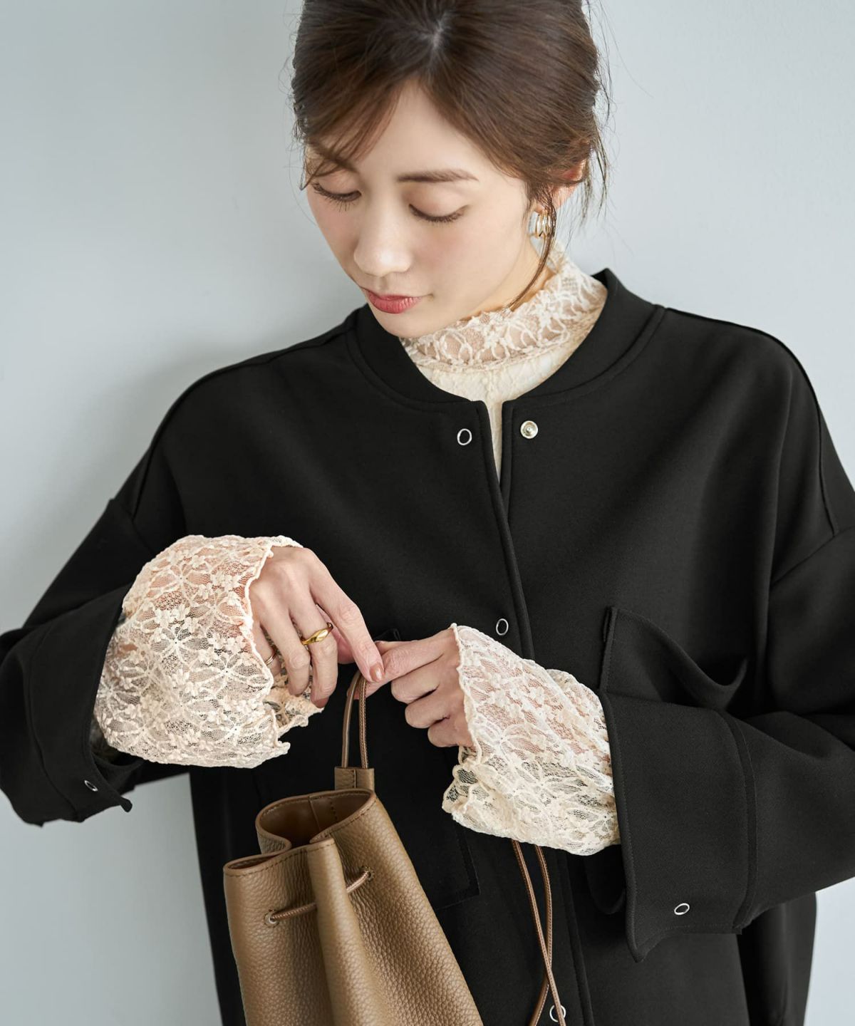 着用イメージ 167cm バニラ