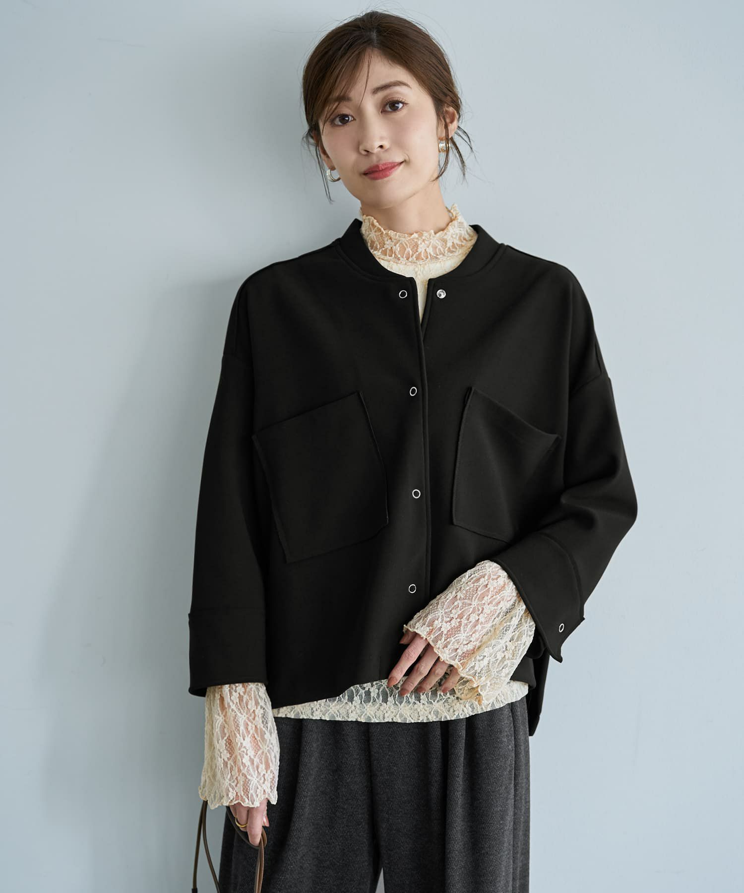 着用イメージ 167cm バニラ