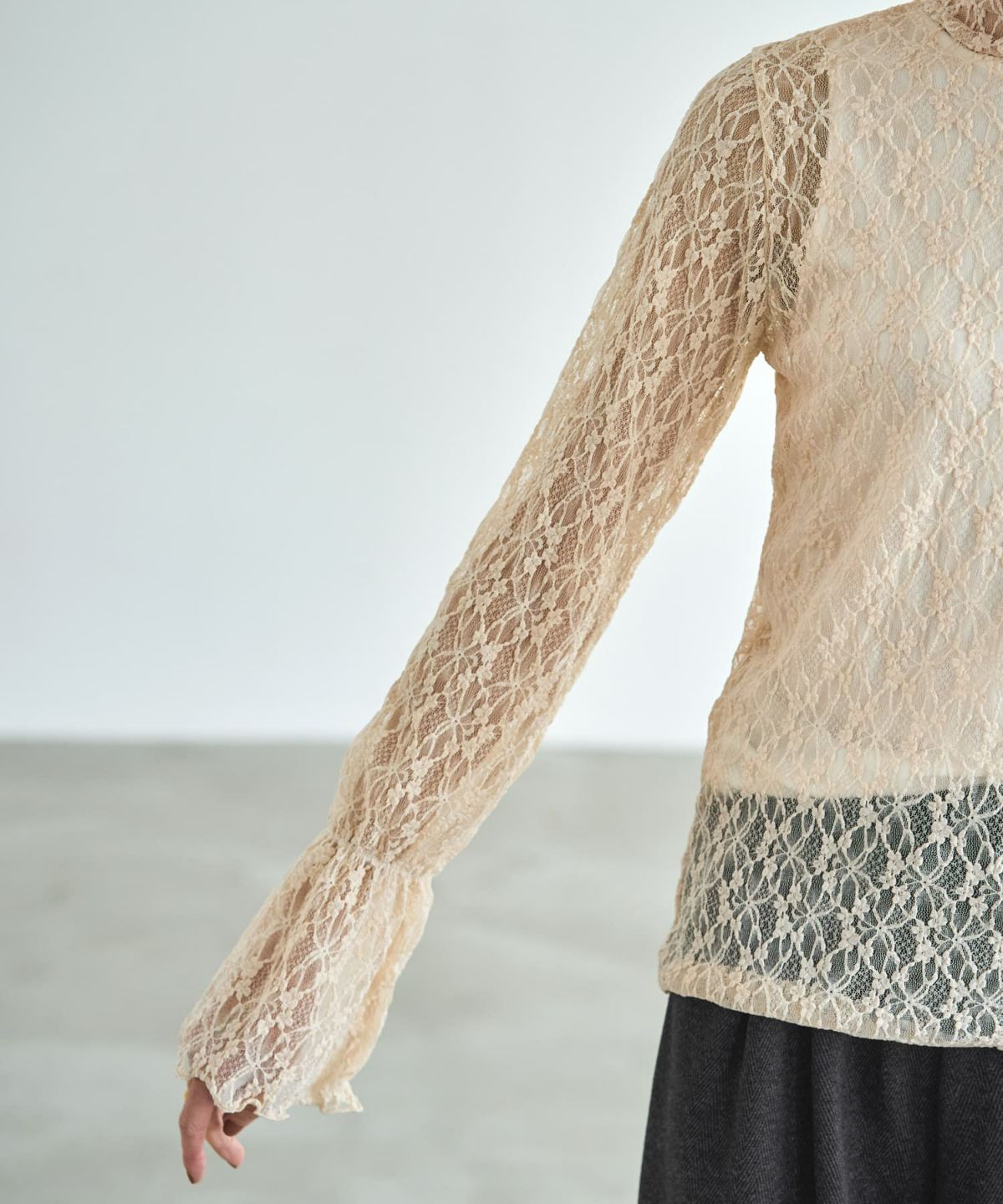 着用イメージ 167cm バニラ