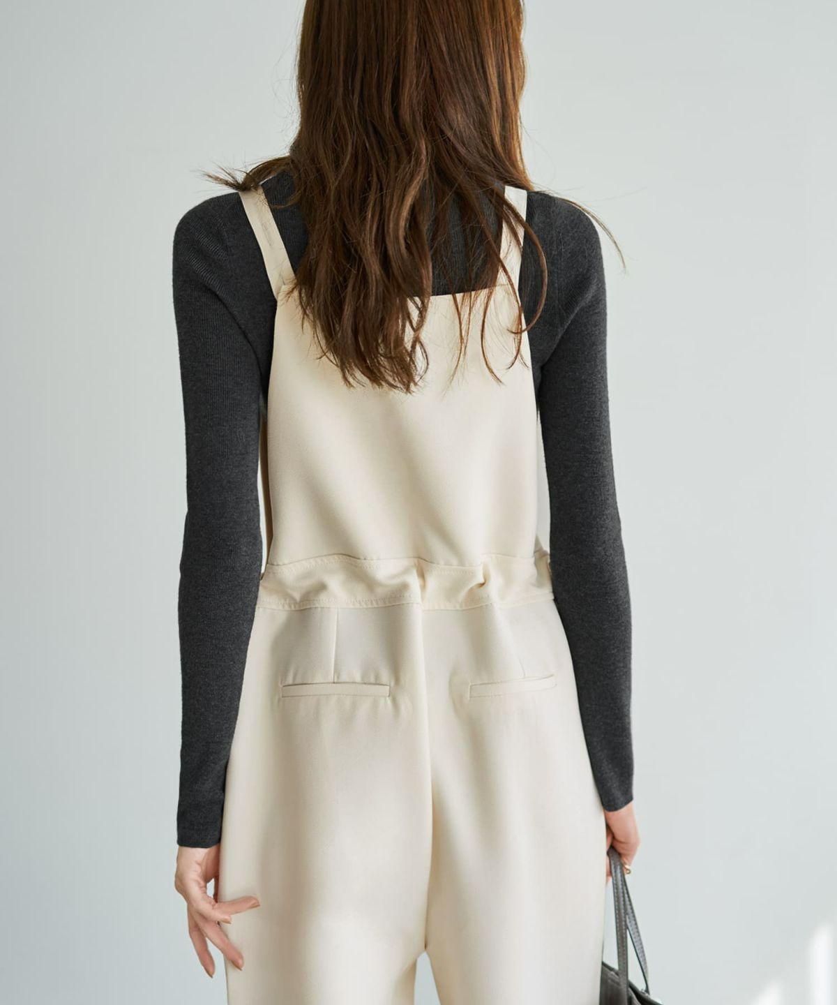 着用イメージ 167cm エクリュ