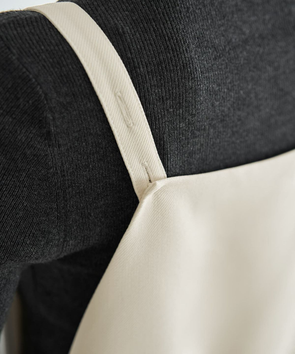 着用イメージ 167cm エクリュ