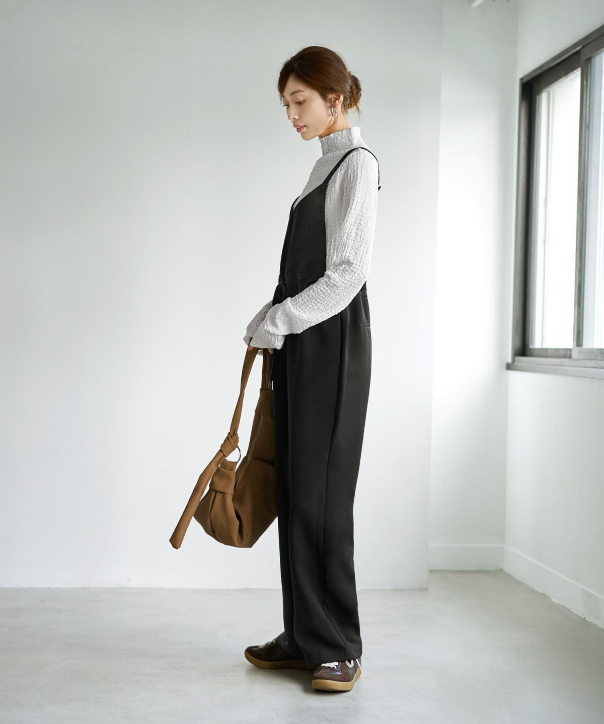 着用イメージ 167cm ブラック