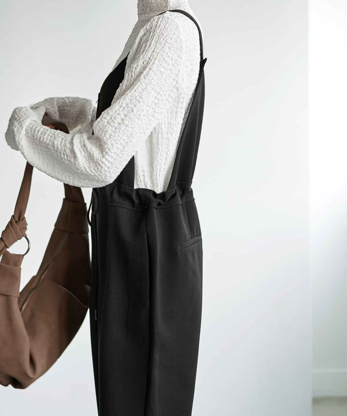 着用イメージ 167cm ブラック