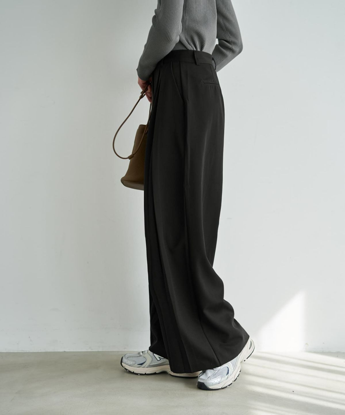 着用イメージ 167cm ブラック Sサイズ