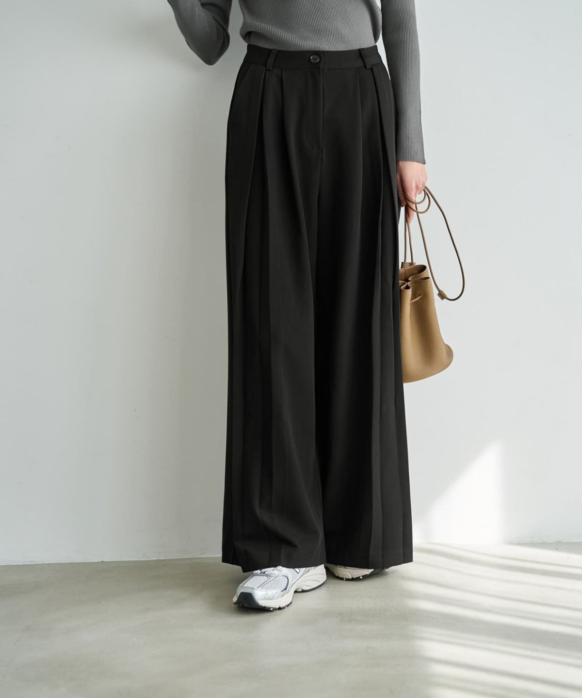 着用イメージ 167cm ブラック Sサイズ