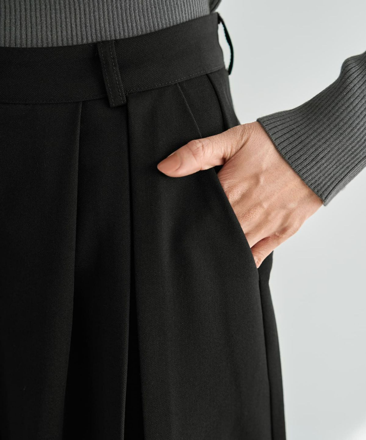 着用イメージ 167cm ブラック Sサイズ