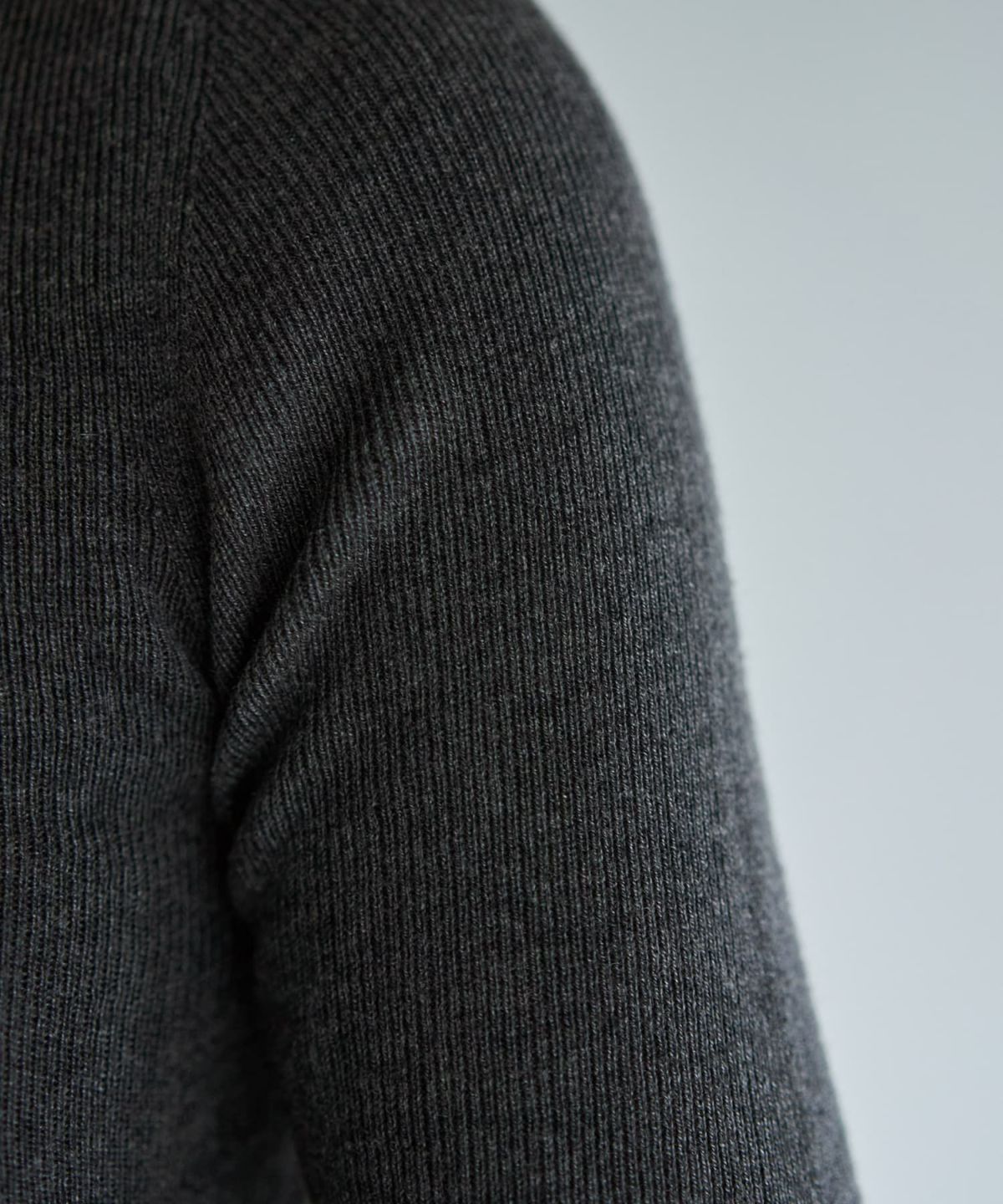 着用イメージ 167cm チャコール