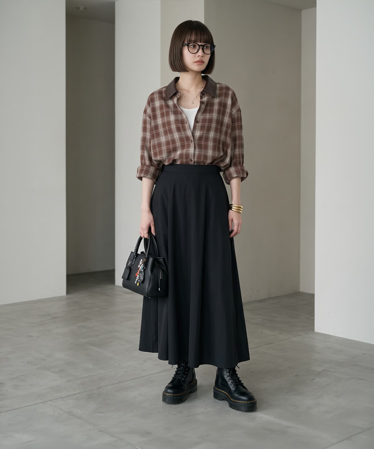 着用イメージ 170cm レッド