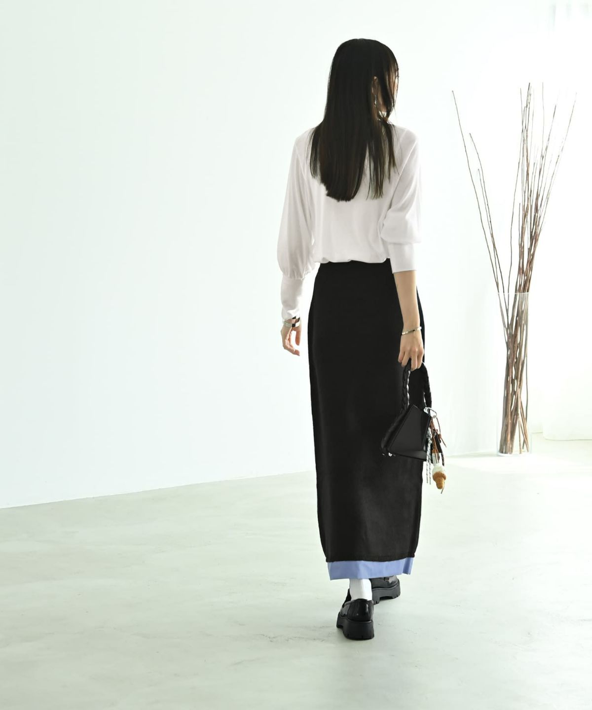 着用イメージ 170cm ブラック