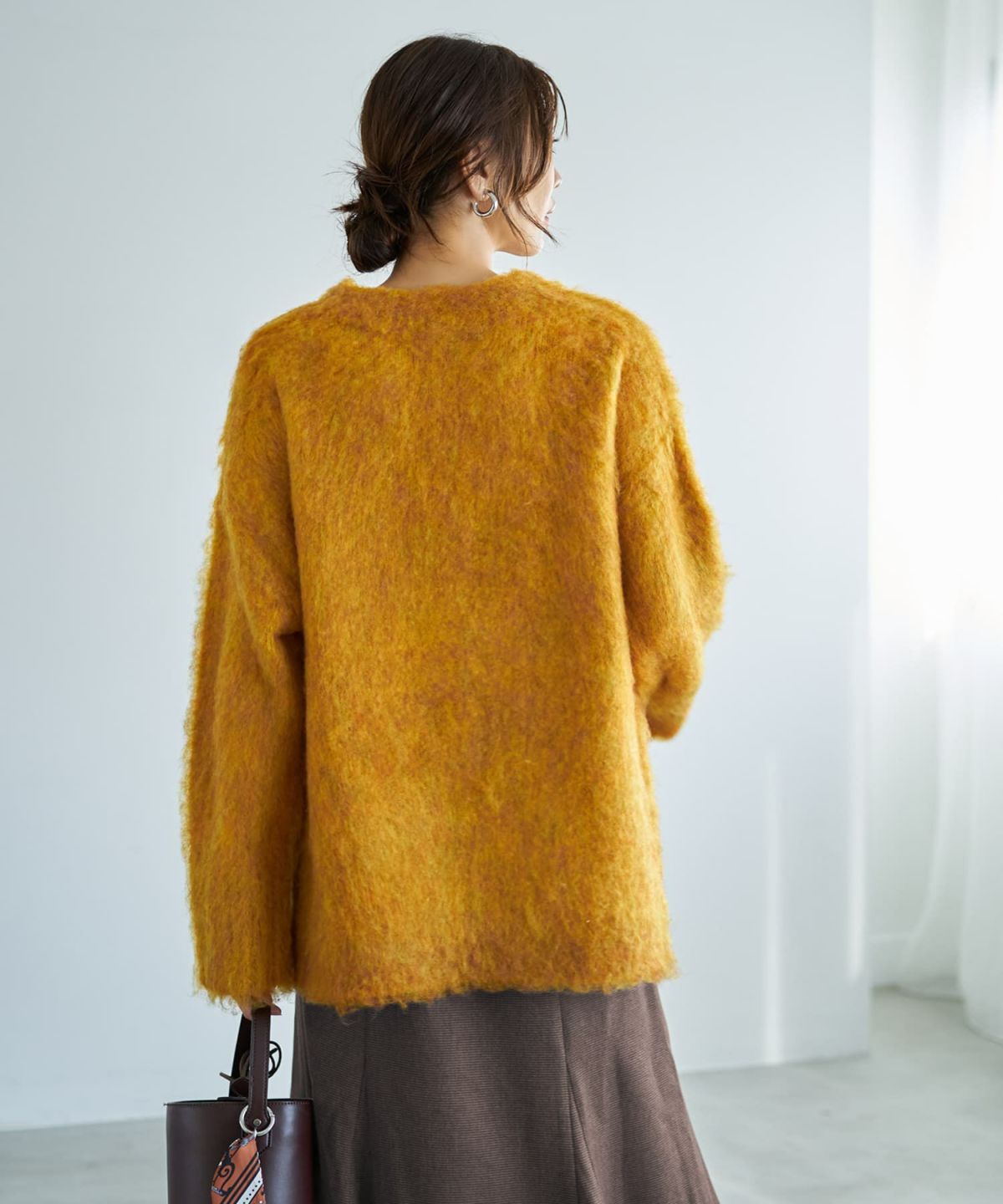 着用イメージ 166cm マンゴー