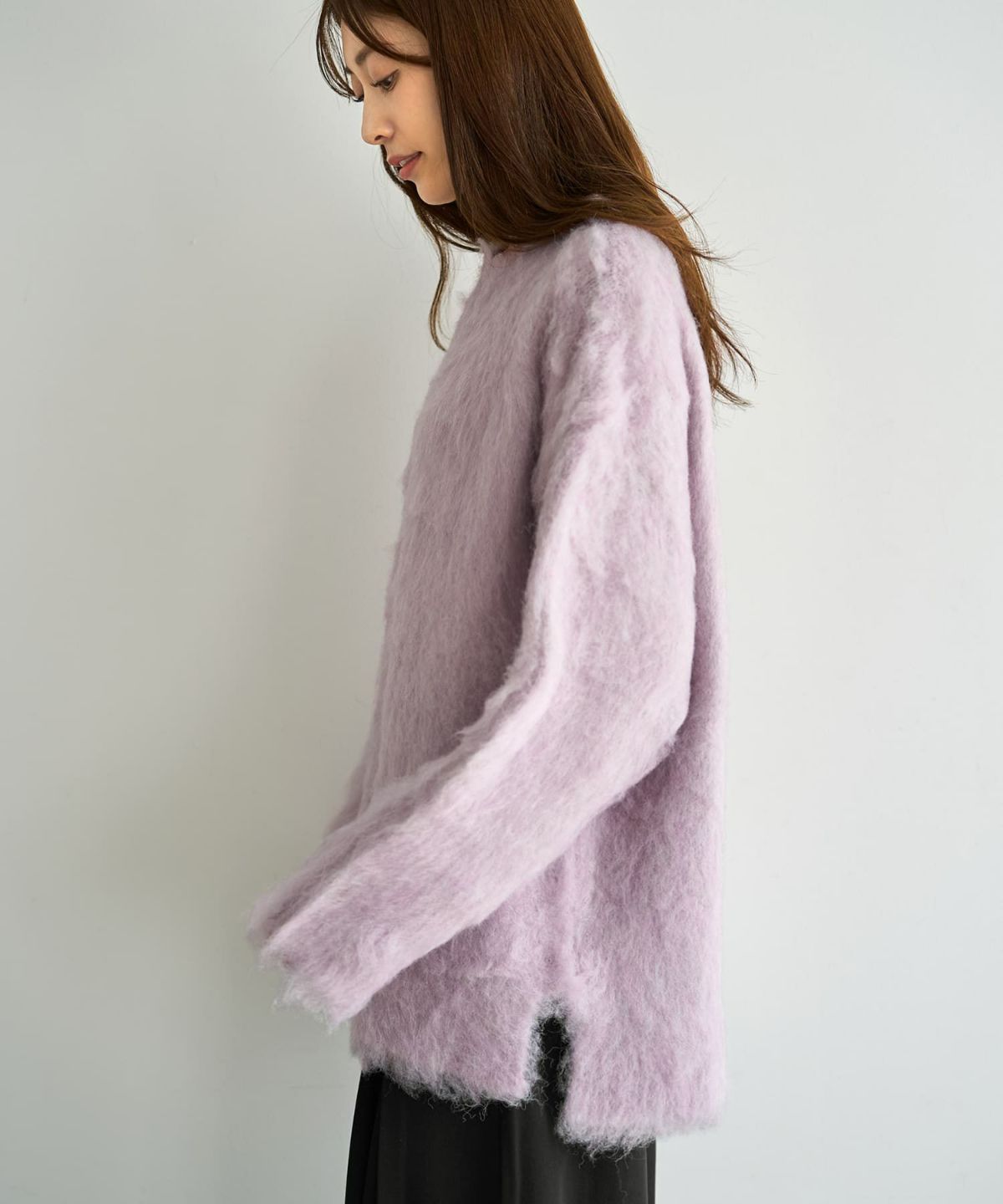 着用イメージ 166cm ピンク