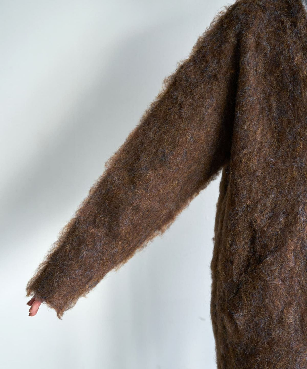 着用イメージ 167cm ブラウン