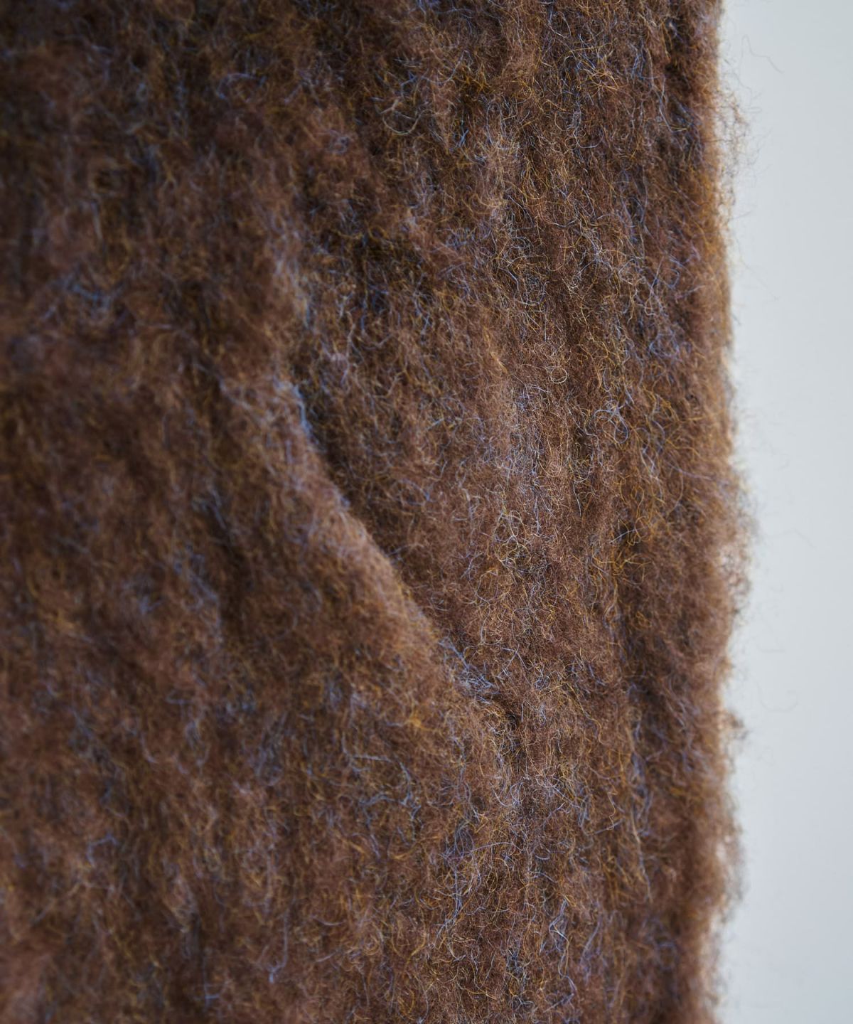 着用イメージ 167cm ブラウン