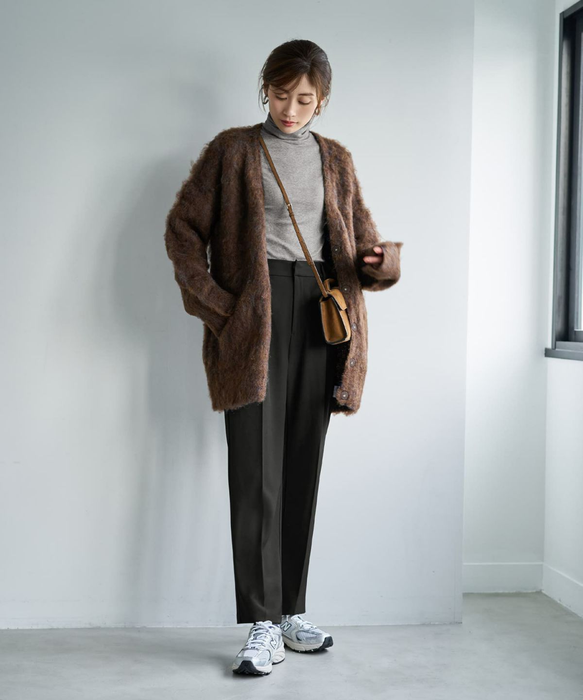 着用イメージ 167cm ブラック Sサイズ