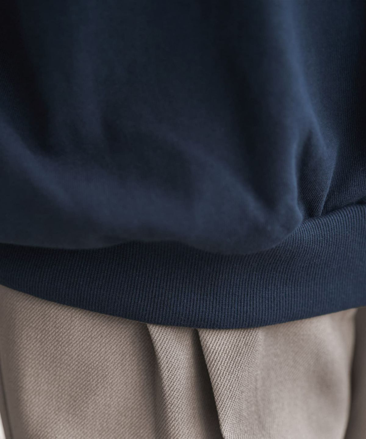 着用イメージ 166cm ネイビー