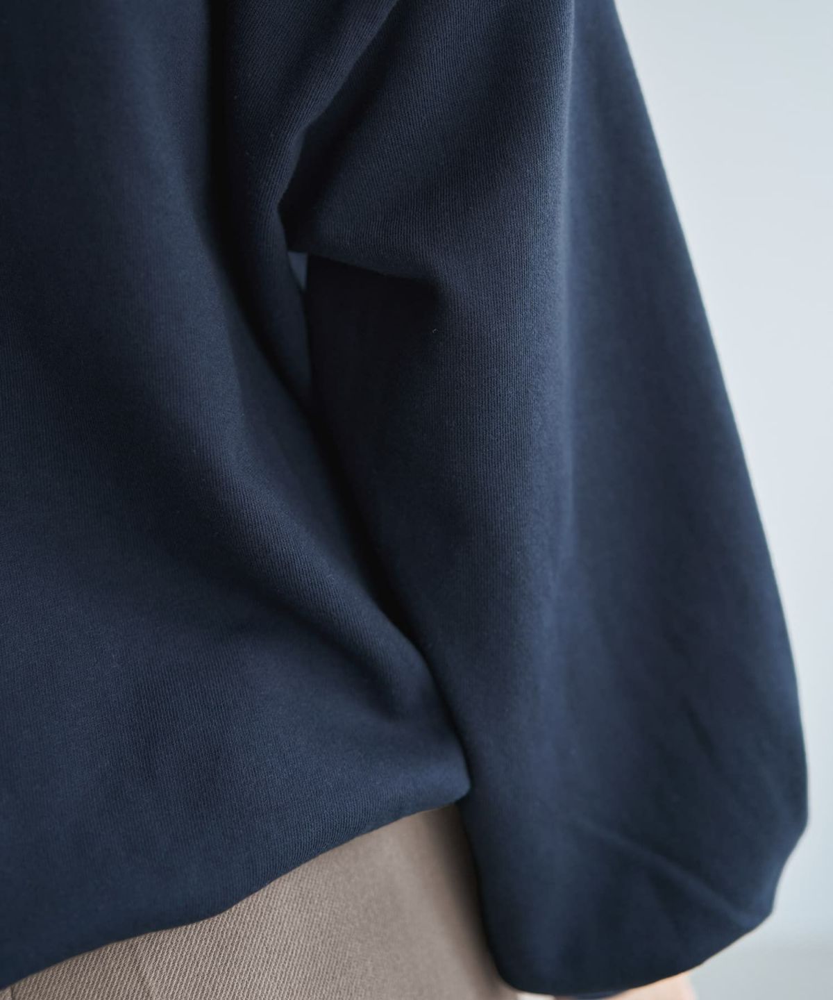 着用イメージ 166cm ネイビー