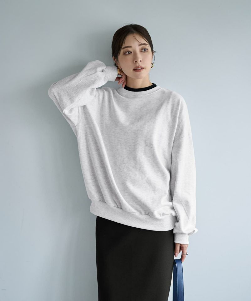 anuans アニュアンス　フォルムスウェットトップス　限定カラー フォルムスウェットトップス（スウェット）｜anuans（アニュアンス）の