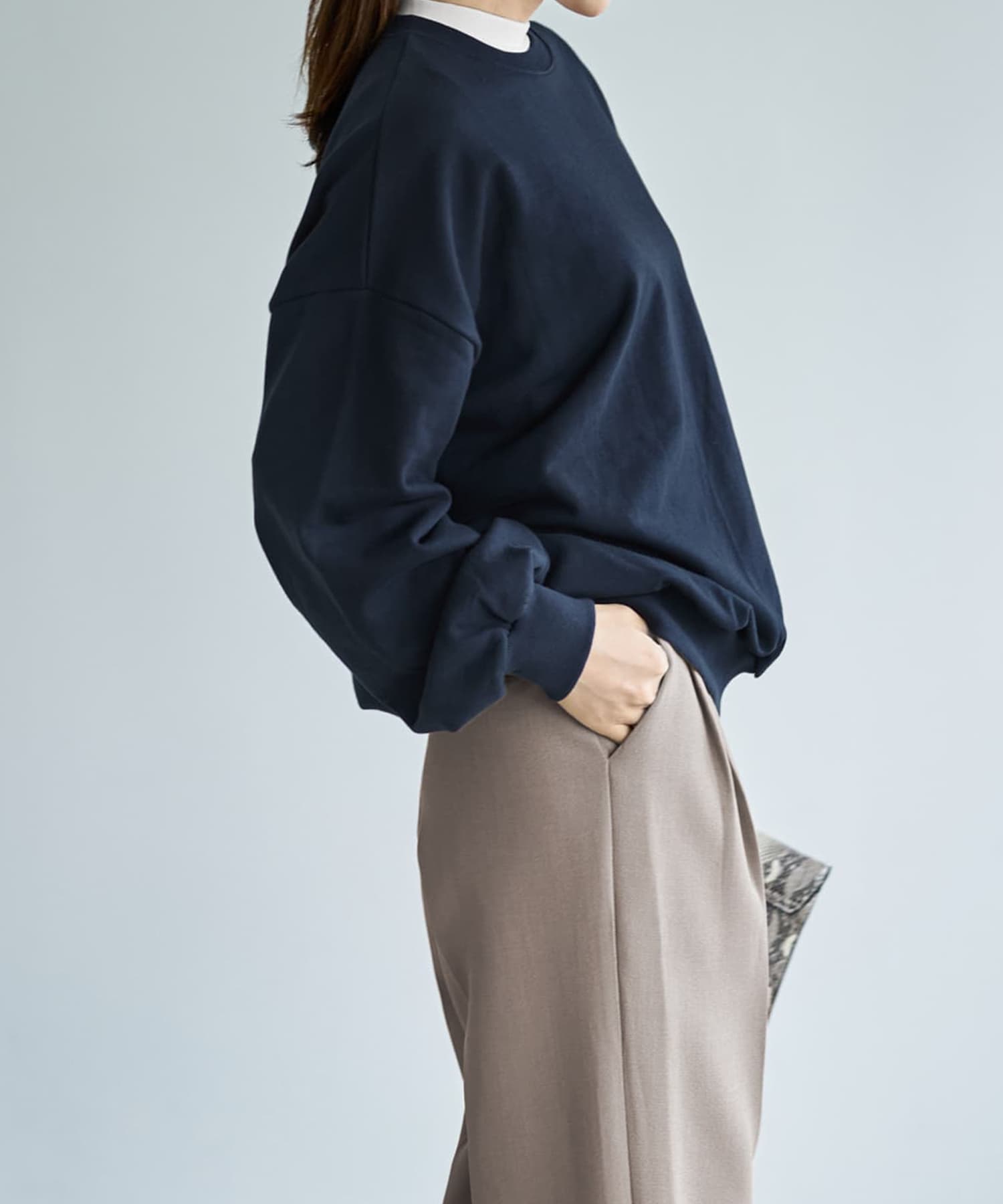 着用イメージ 166cm マーブル