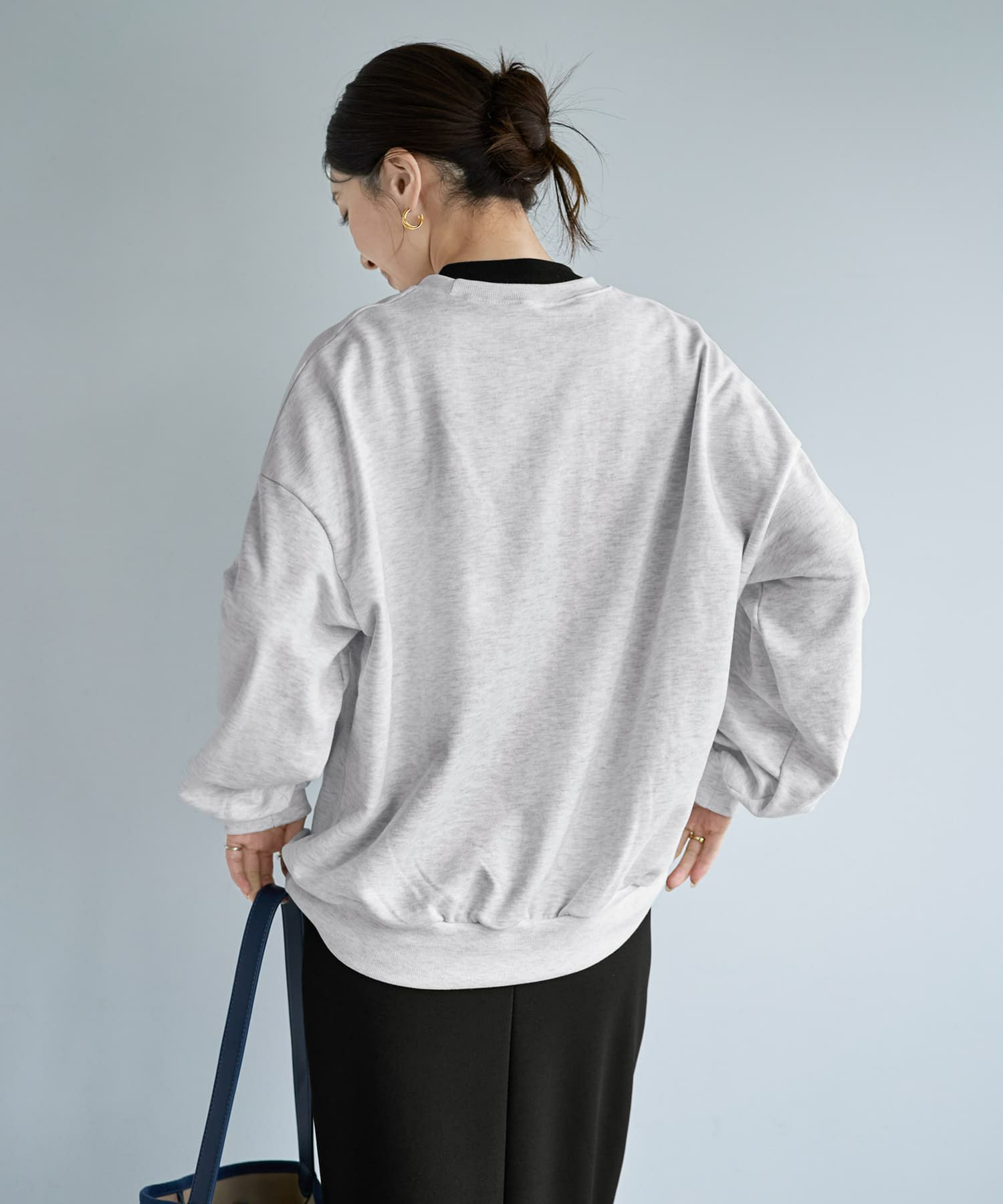 着用イメージ 166cm マーブル