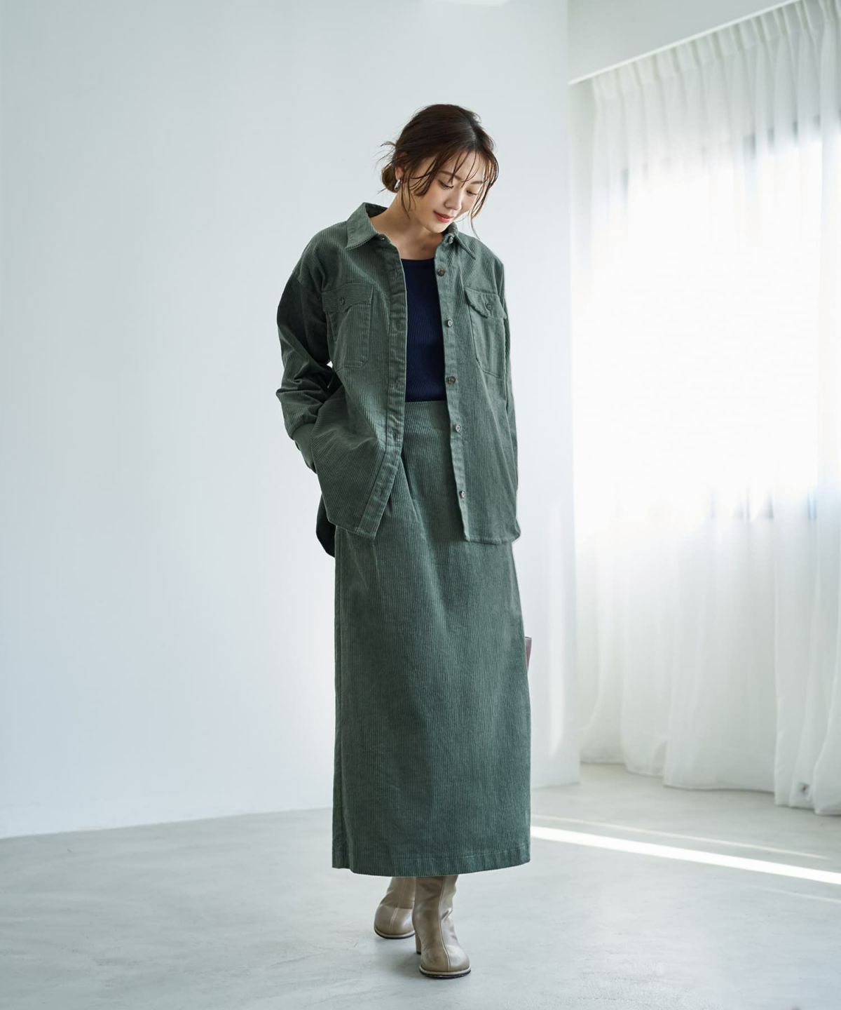着用イメージ 166cm ジェイド