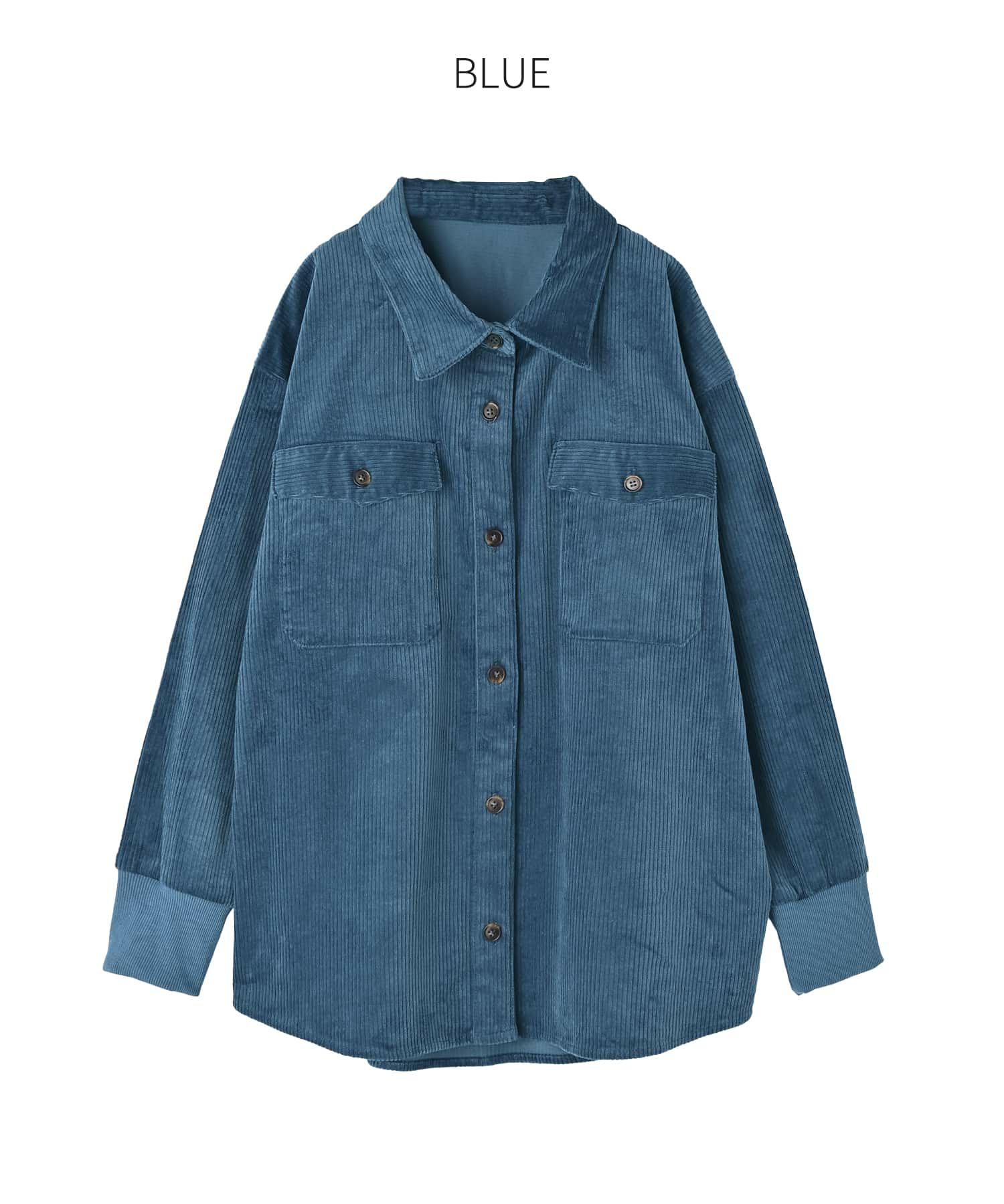 セットアップ対応】コーデュロイシャツジャケット | おしゃれな大人