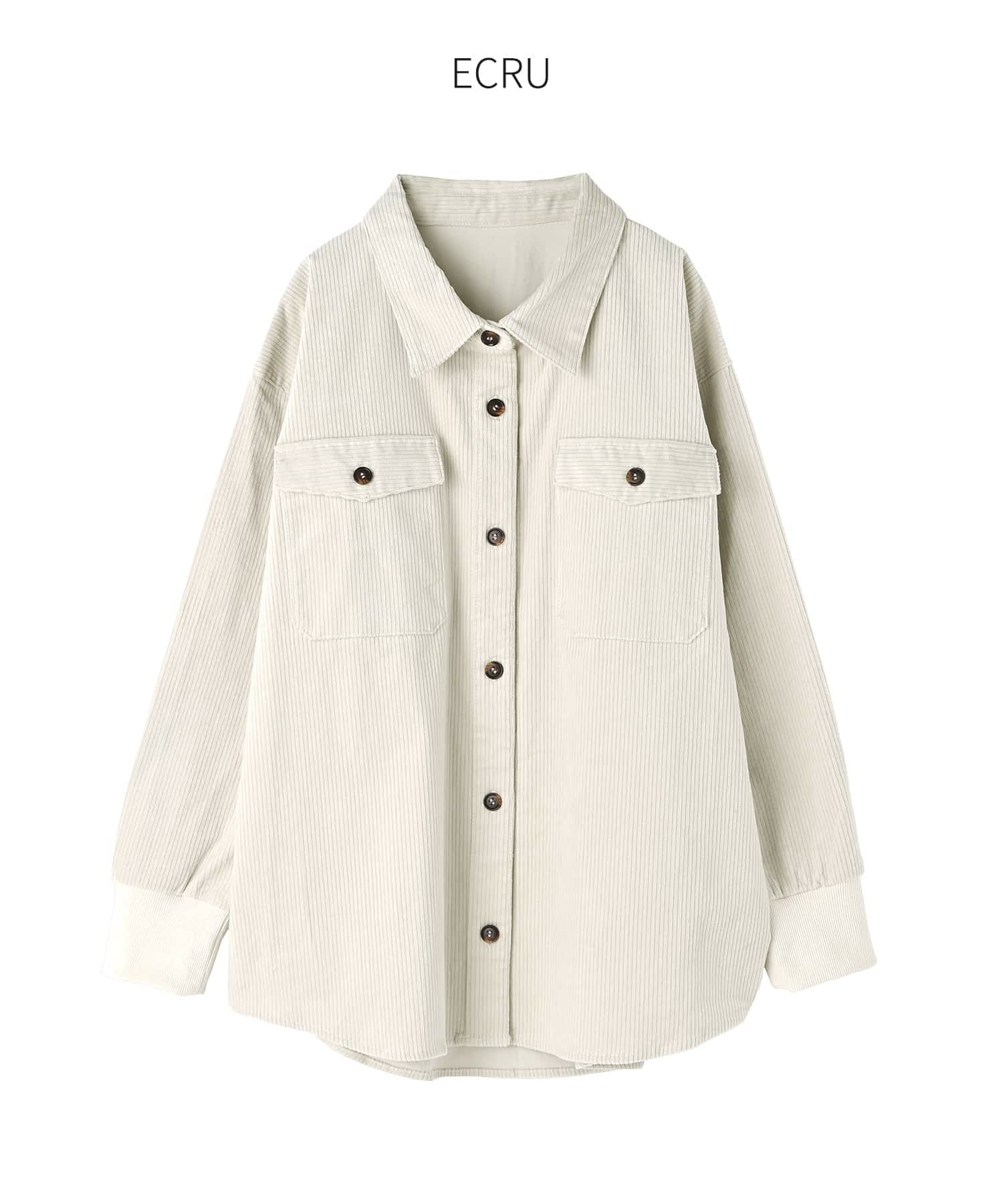 セットアップ対応】コーデュロイシャツジャケット | おしゃれな大人