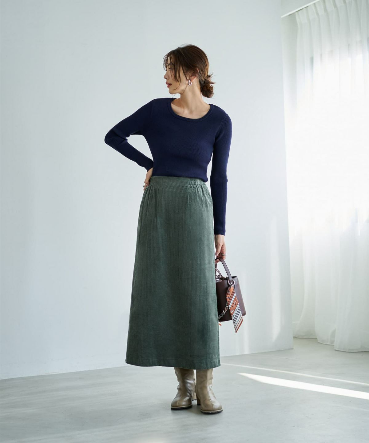 着用イメージ 166cm ジェイド